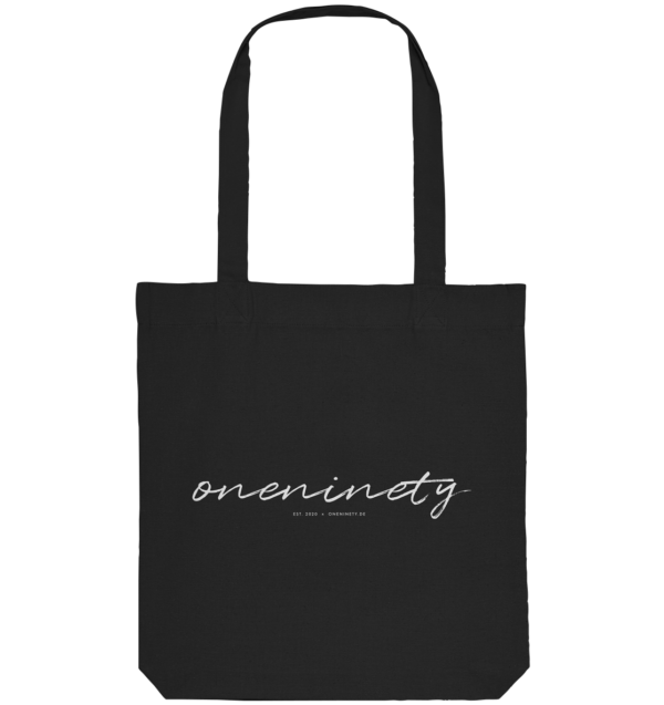 oneninety Script - Organic Tote-Bag - Image 2